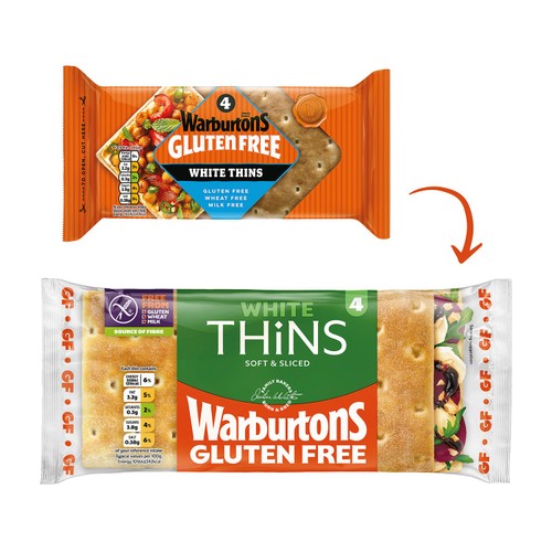 Warburtons Gluten Free White Sandwich Thins