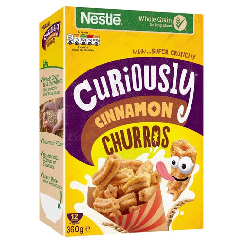 Nestle Curiously Cinnamon Churros Cereal