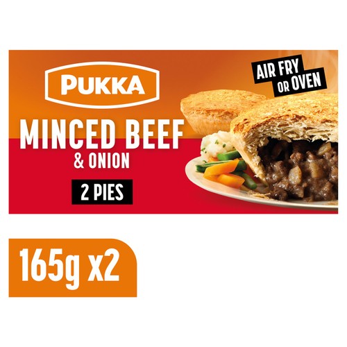Pukka Minced Beef Onion Puff Pastry Pies