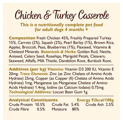 Lily's Kitchen Classic Dinners Dog Food Trays 