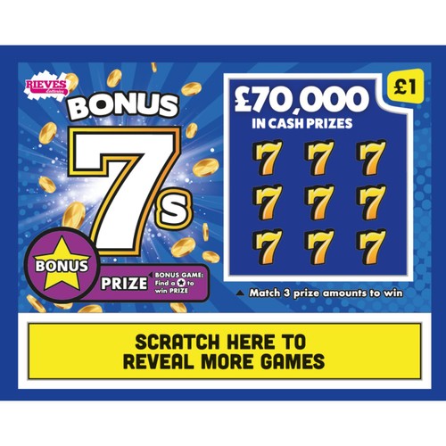(SC) Bonus 7's Scratch Card