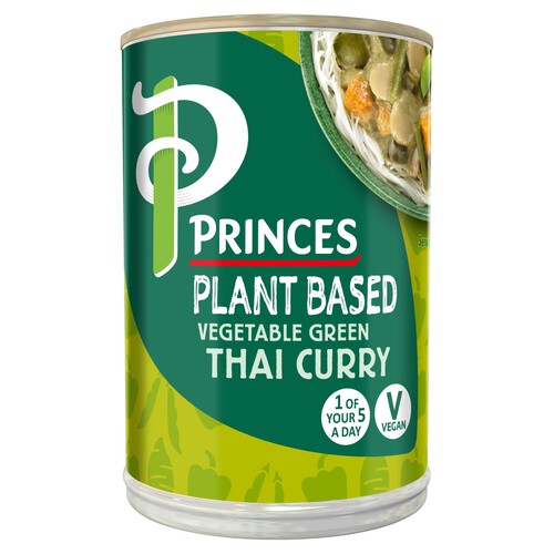 Princes Plant Based Vegetable Green Thai Curry (392g)