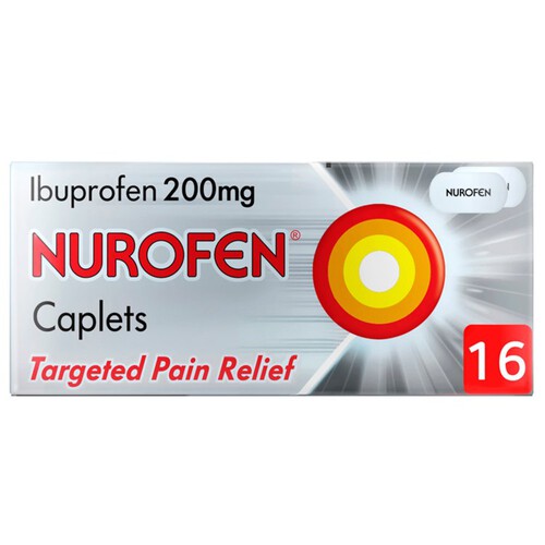 Nurofen Pain Relief 200mg Caplets Ibuprofen