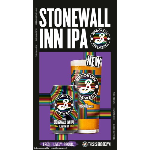 Brooklyn The Stonewall Inn IPA Beer Cans