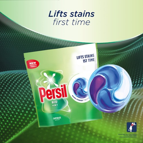 Persil Bio Washing Capsules 34 Washes