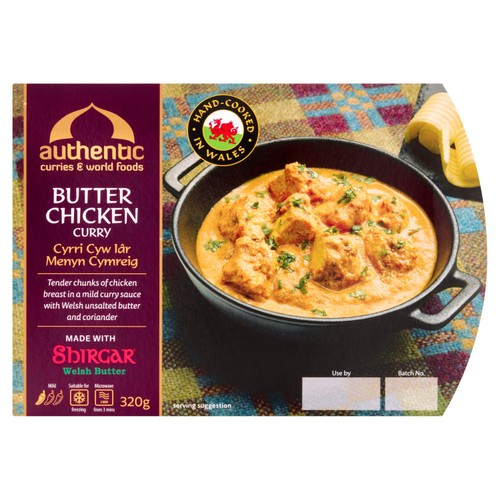 Authentic Curries & World Foods Welsh Butter Chicken Curry 320g