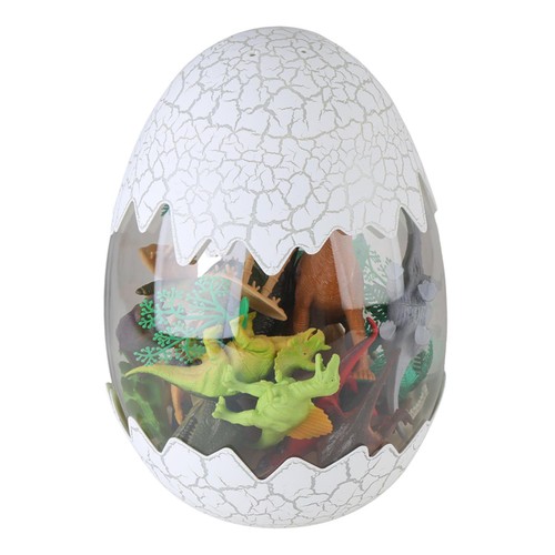 Dinosaurs Jumbo Egg 30 Pieces Figures Set
