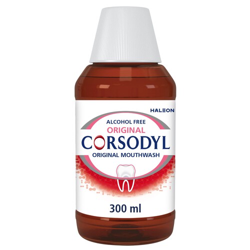 Corsodyl Original 0.2% Medicated Gum Alcohol Free Mouthwash Aniseed