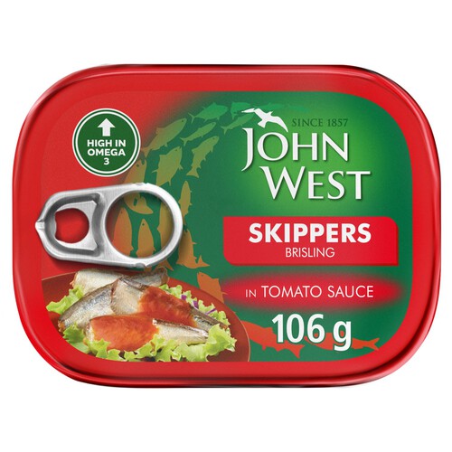 John West Skippers Brisling in Tomato Sauce (106g)