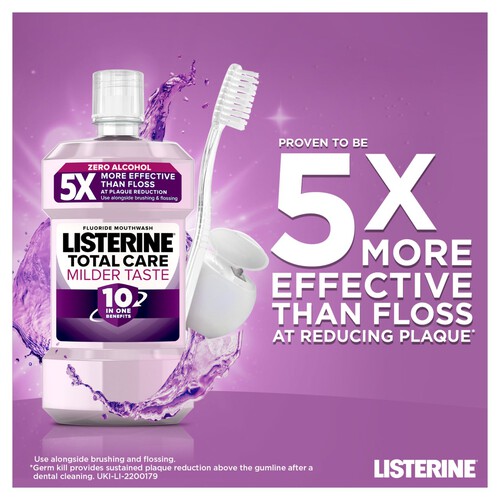 Listerine Total Care Milder Taste Mouthwash