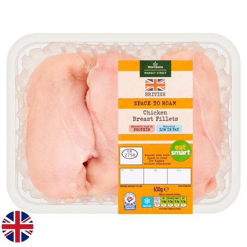 Morrisons british chicken breast fillets