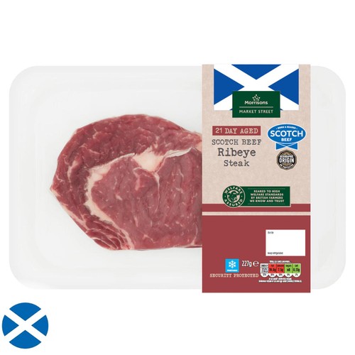 Morrisons Scottish Ribeye Steak 227g