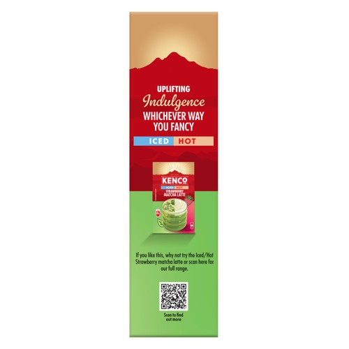Kenco Vanilla Matcha Sachets 145.6G
