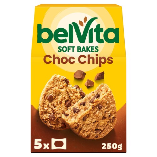 Belvita Soft Bakes Chocolate Chip Cereal Snack Bars Multipack