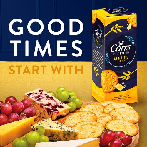 Carr's Melts Cheese Crackers