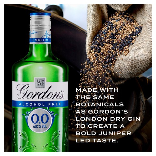 Gordon's Alcohol Free Spirit with Distilled Botanicals 0% vol 