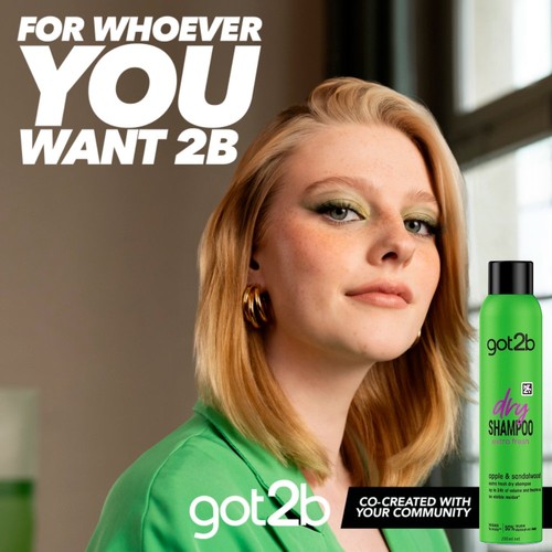 got2b Dry Shampoo Extra Fresh Scent Instant Refresh 200ml