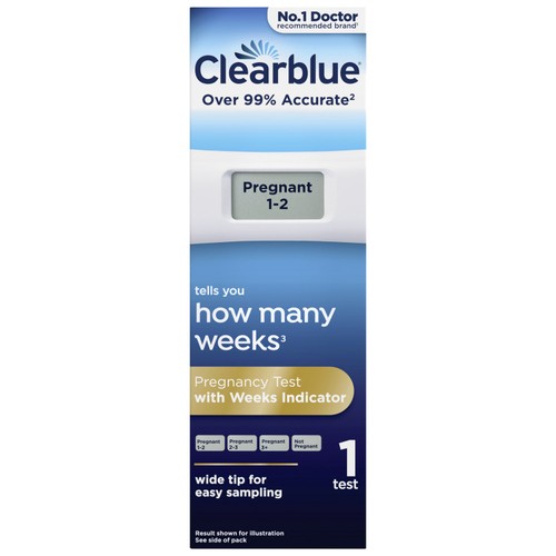 Clearblue Digital Pregnancy Test with Weeks Indicator, Test