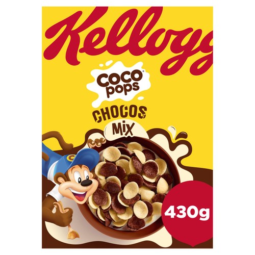 Kellogg's Coco Pops Chocos Mixed 430g