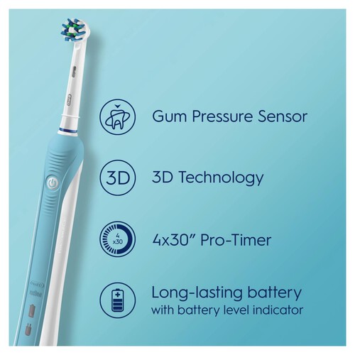 Oral-B Pro 600 Cross Action Electric Toothbrush Powered by Braun