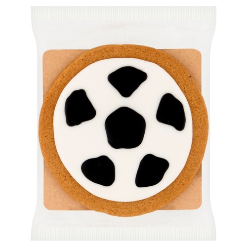 Morrisons Football Decorated Gingerbread Biscuit