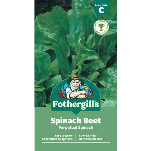 Mr Fothergills Spinach Beet Perpetual Spinach Seeds