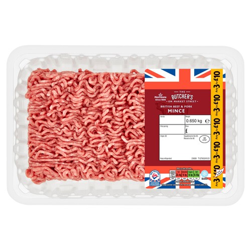 Morrisons Beef And Pork Mince