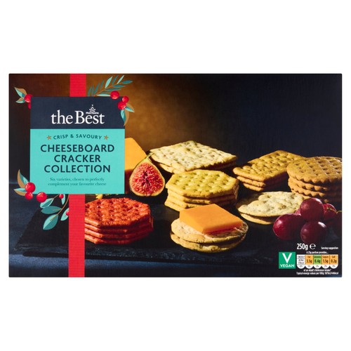 Morrisons The Best Cheeseboard Cracker Selection 250g