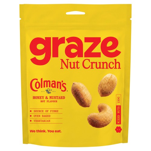 Colman's Honey Mustard Mixed Nuts 