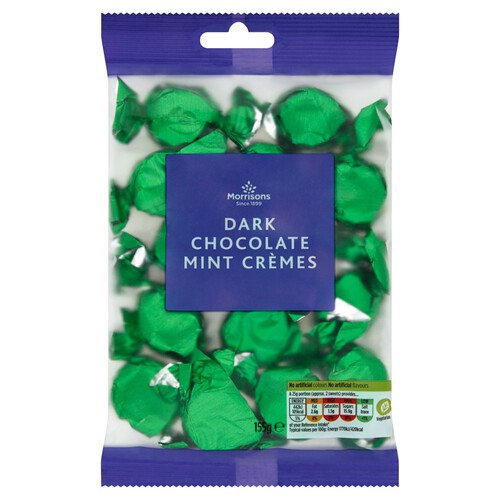 Morrisons Dark Chocolate Mint Cremes