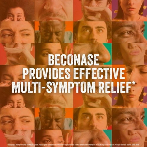 Beconase Hayfever Relief Nasal Spray - Non-drowsy - 100 Sprays