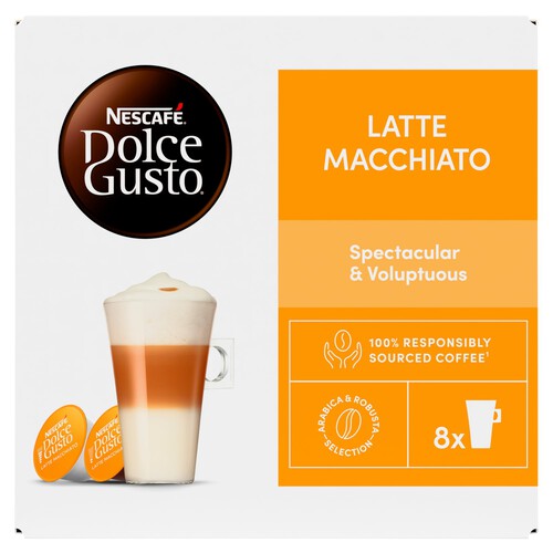 Nescafe Dolce Gusto Latte Macchiato 16 Capsules