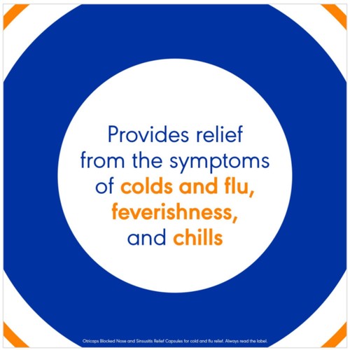 Otricaps Blocked Nose and Sinusitis Relief Capsules, 16s