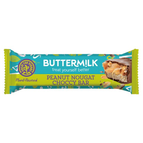 Buttermilk Plant Powered Peanut Nougat Caramel Snack Bar