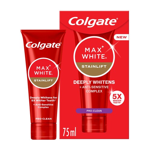 Colgate Max White Stain Lift Toothpaste 