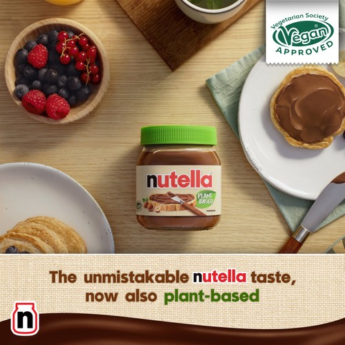 Nutella Plant Based Chocolate & Hazelnut Spread 350g