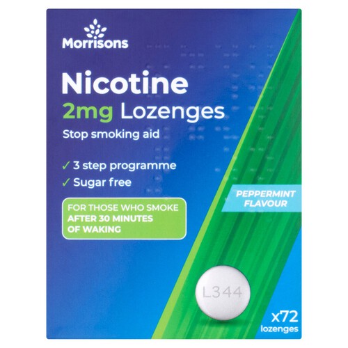 Morrisons Nicotine Replacement Lozenges 2Mg