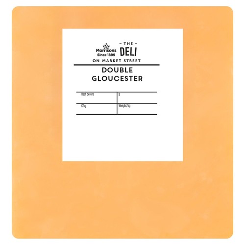 Morrisons Market Street Deli Double Gloucester