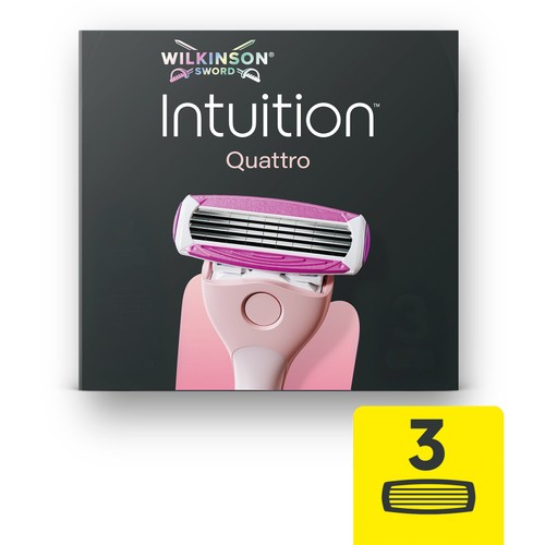 Wilkinson Sword Quattro for Women Razor Blades x3