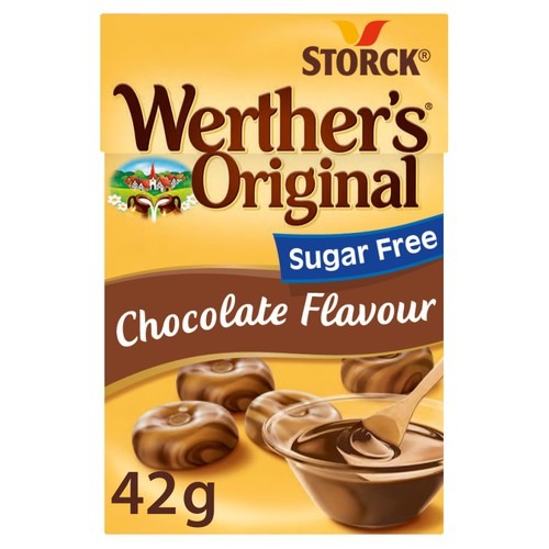 Werther's Original Chocolate Flavour Sugar Free 42g