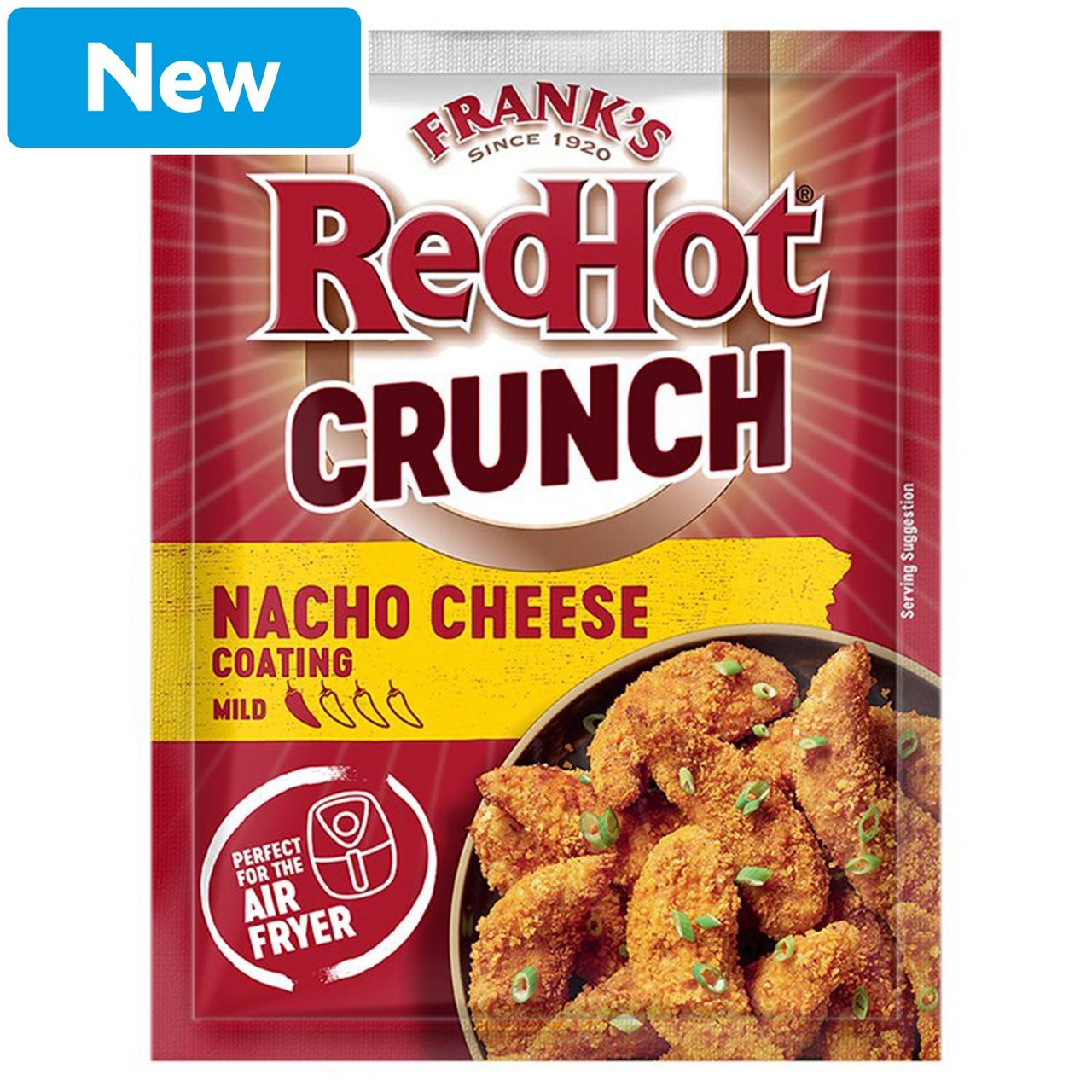 Franks Redhot Crunch Nacho Cheese