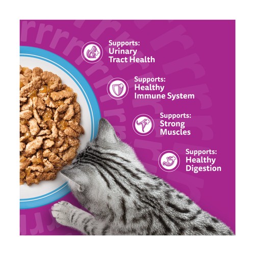 Whiskas Senior 7+ Fish Favourites Wet Cat Food Pouches in Jelly 12 x 85g