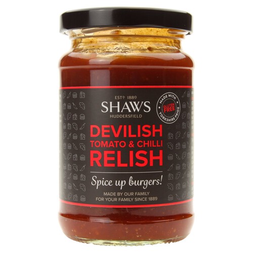 Shaws Devilish Tomato & Chilli Relish (300g)