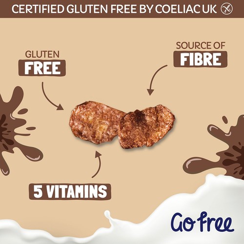 Nestle Go Free Choco Flakes 375g