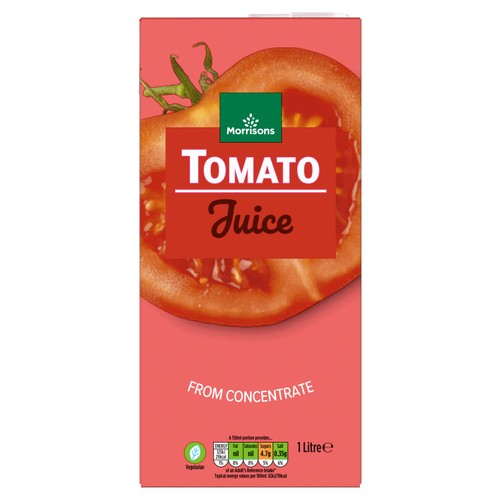 Morrisons Tomato Juice From Concentrate