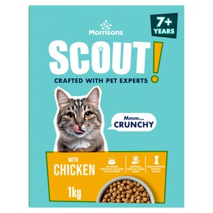 Morrisons Senior Cat Food Box Chicken Turkey & Rice