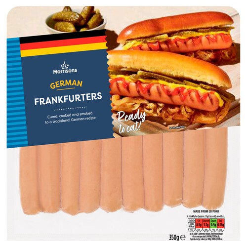 Morrisons German Frankfurters