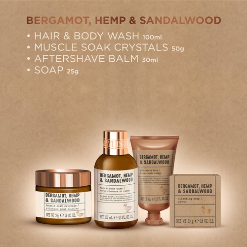 Baylis & Harding The Fuzzy Duck Bergamot, Hemp & Sandalwood Men's Tin