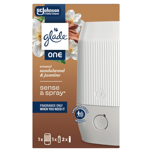 Glade One Sense And Spray Holder Sandalwood & Jasmine 13Ml
