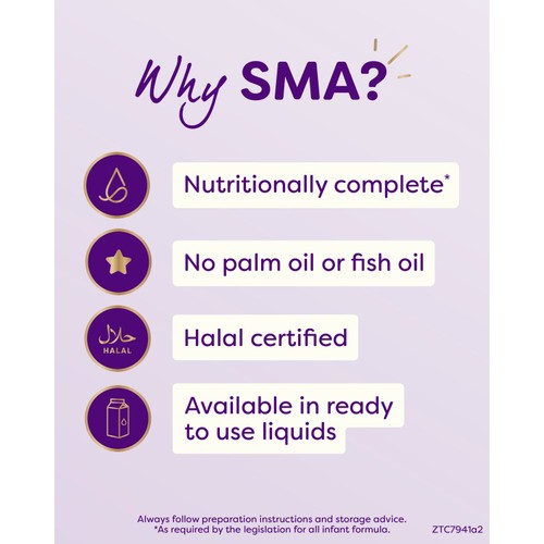 SMA First Infant Milk From Birth 6x200ml